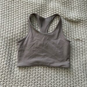 Tan matching workout set size S